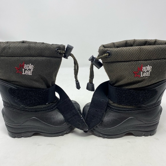 Maple Leaf Kids Snow Boots - Size 5P #7120 Waterproof EUC - Picture 11 of 14